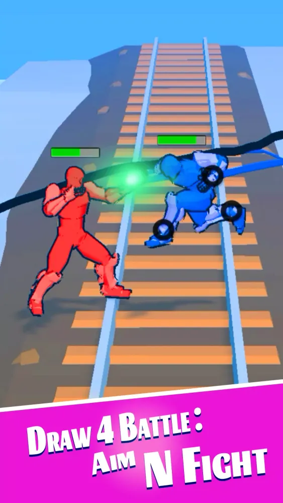 Capturas de tela do Draw 4 Battle: Aim N Fight