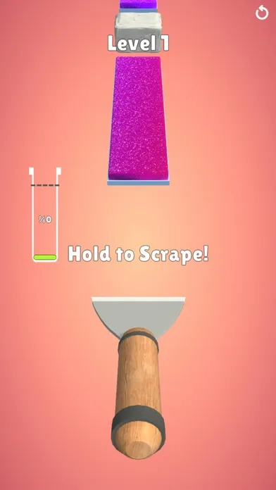 Ảnh chụp màn hình của Glitter Scrape 3D