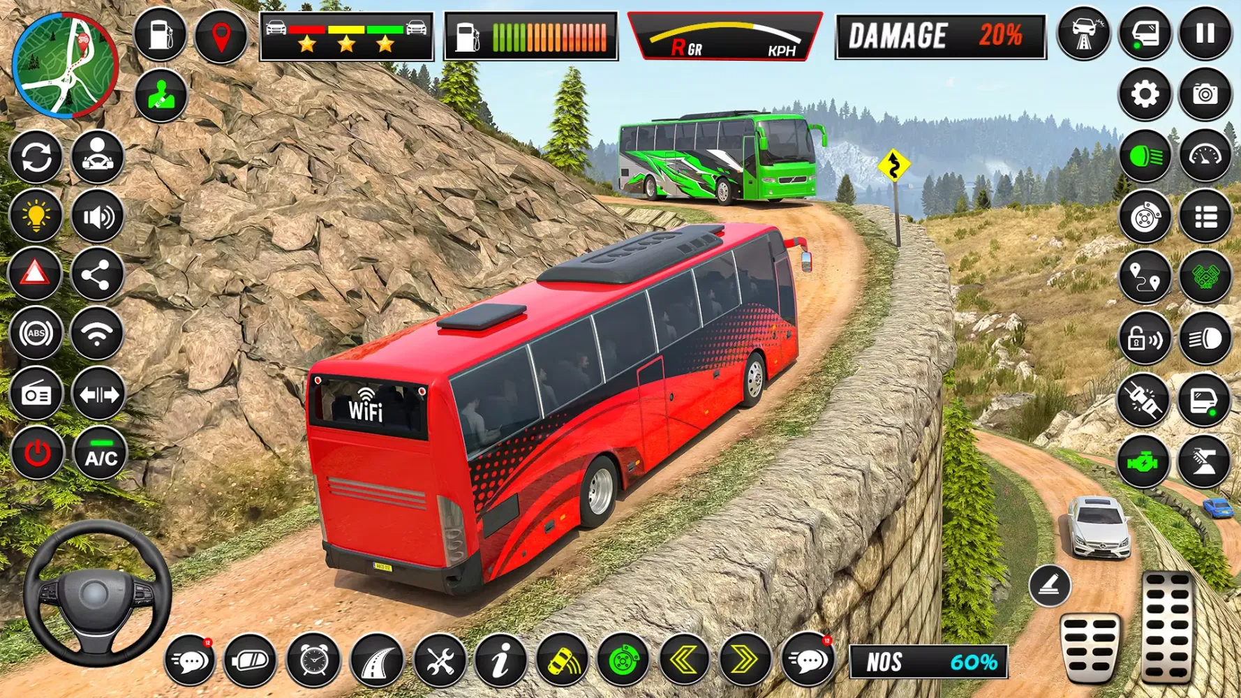 City Coach Drive Bus Game 3D Screenshots