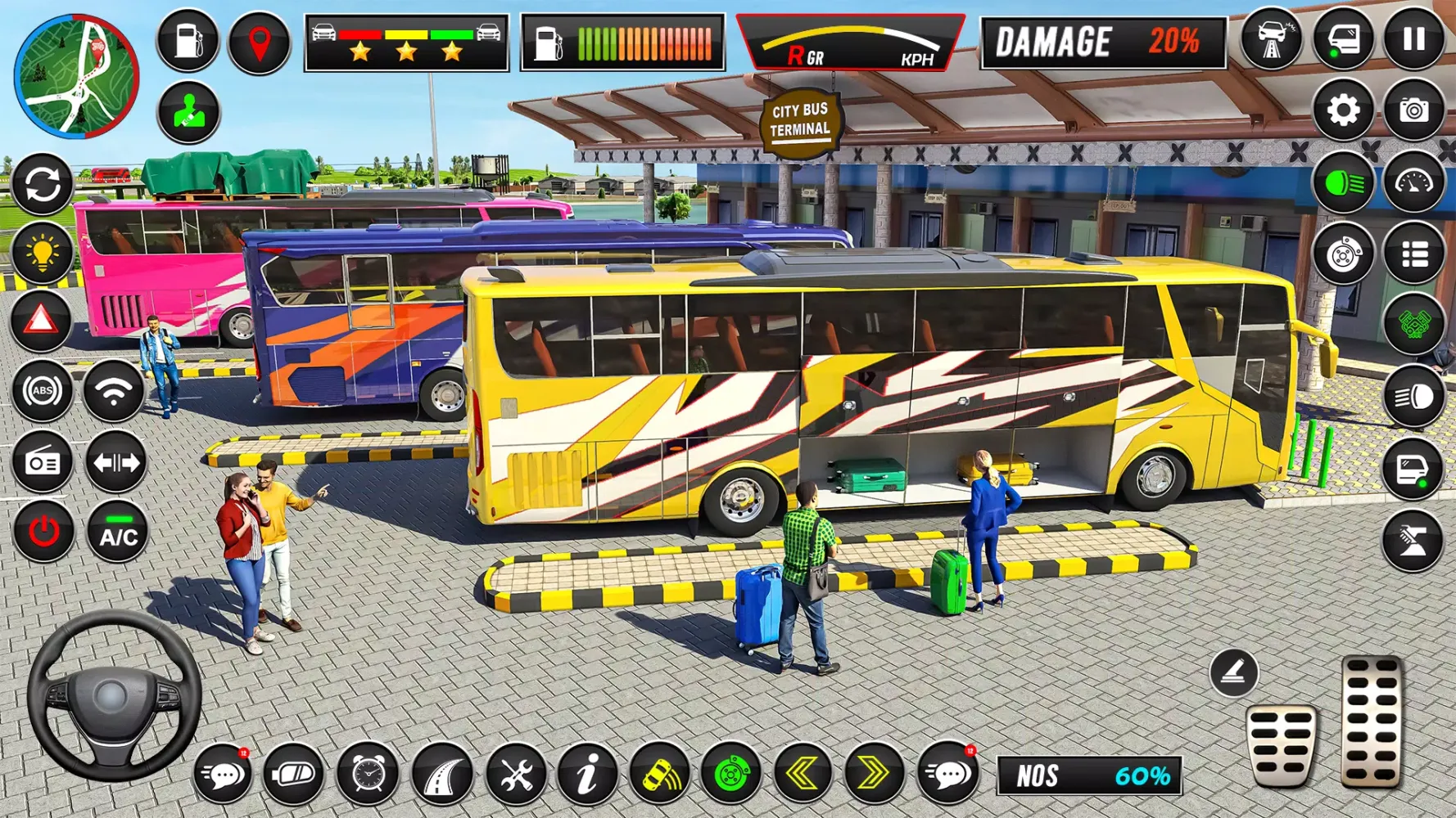 City Coach Drive Bus Game 3D Screenshots