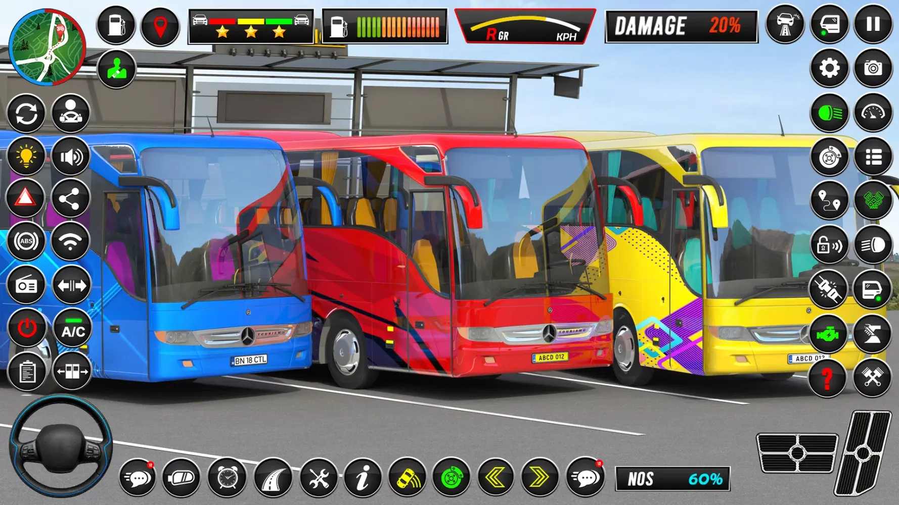 City Coach Drive Bus Game 3D Screenshots