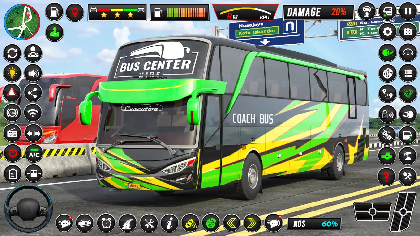 City Coach Drive Bus Game 3D Screenshots