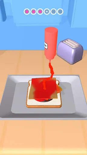 Captures d'écran de Sandwich Maker - Food Game