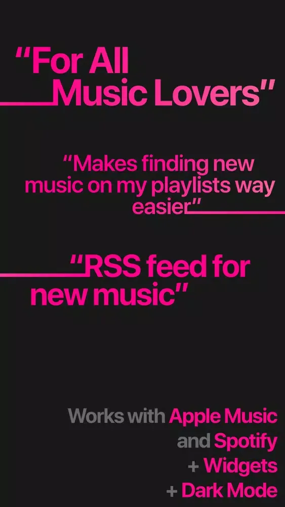 SongFeed - For Playlists应用截图