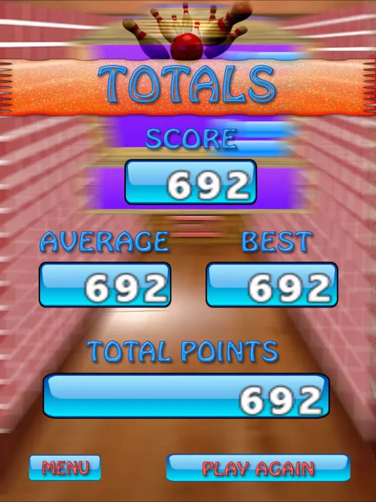 Ảnh chụp màn hình của 10 pin Bowling - Pass & Play Friends & Family Fun iPad 