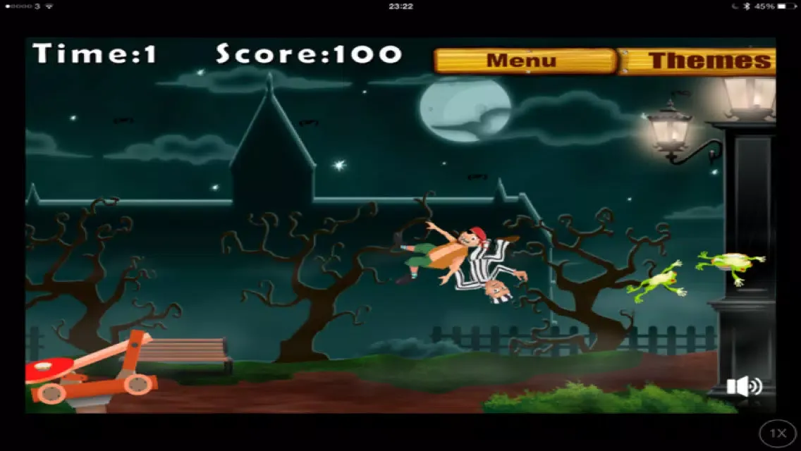Tangkapan skrin Pie Smasher Rage: Aim at Enemy Face Target