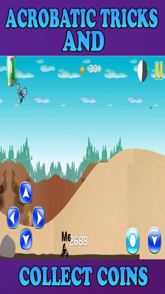 Capturas de pantalla de Dirt Bike Crazy Extreme Mountain Slope Motor Racing Top Game Free