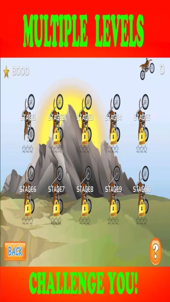 Capturas de pantalla de Dirt Bike Crazy Extreme Mountain Slope Motor Racing Top Game Free