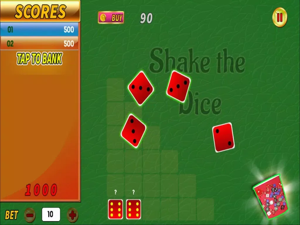Hot Farkle Addict 10,000 Deluxe Casino Dice Game Free iPad  スクリーンショット