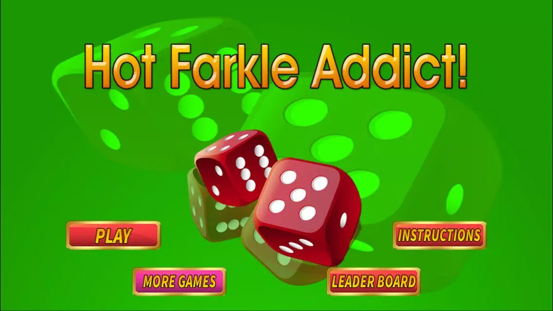 Hot Farkle Addict 10,000 Deluxe Casino Dice Game Free スクリーンショット