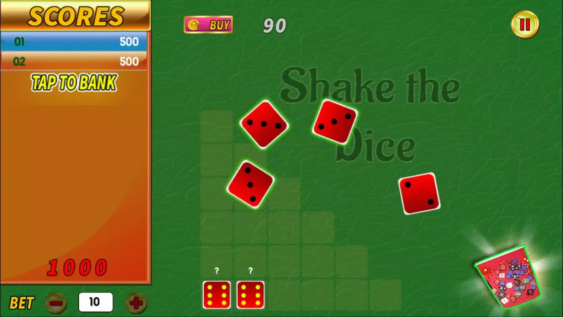 Hot Farkle Addict 10,000 Deluxe Casino Dice Game Free スクリーンショット