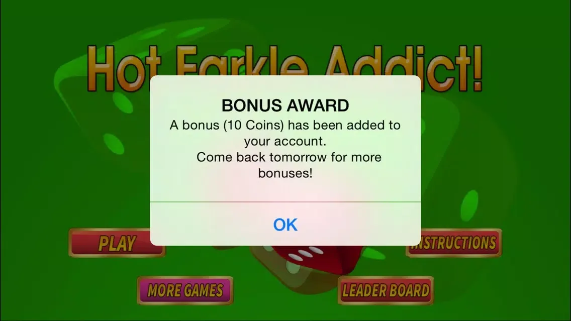 Hot Farkle Addict 10,000 Deluxe Casino Dice Game Free スクリーンショット