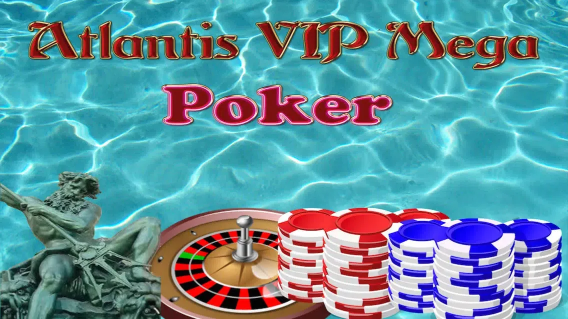 Atlantis Global VIP Mega Gold Chip Casino Poker - Big Bet Winner! Screenshots