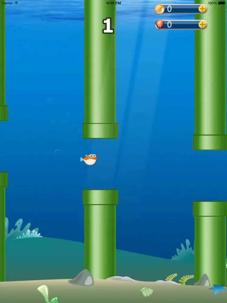 Flap Fish iPad  Screenshots