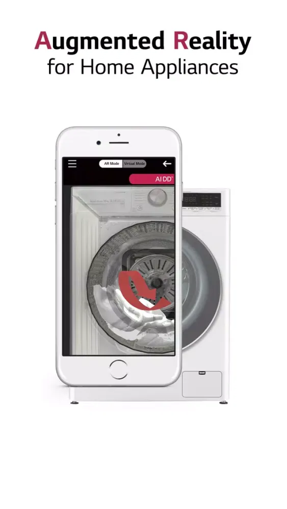 Ảnh chụp màn hình của LG H&A AR