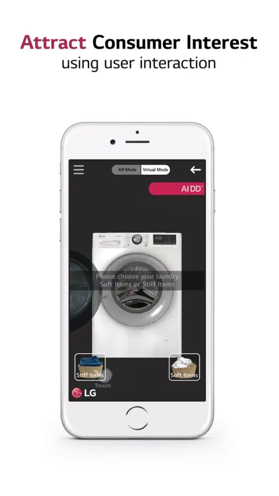 Ảnh chụp màn hình của LG H&A AR