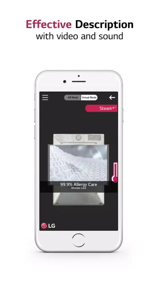 Ảnh chụp màn hình của LG H&A AR