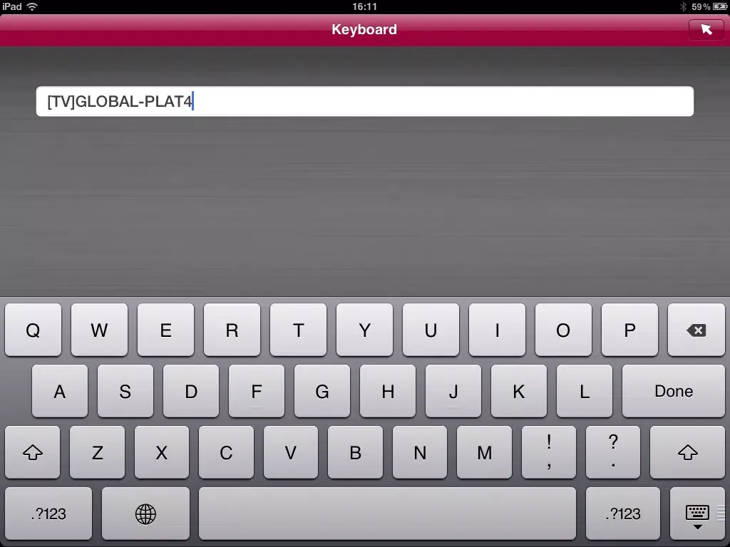 تصاویر LG TV Remote iPad 
