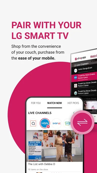 ภาพหน้าจอของ LG Shop Time