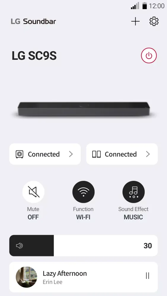 LG Soundbar Screenshots