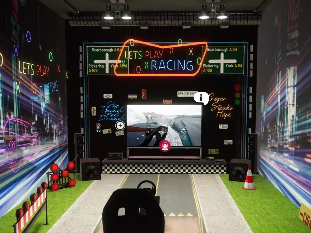 Tangkapan skrin LG Virtual Studio TV&AV iPad 