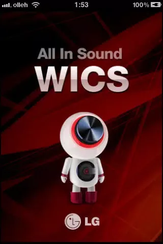 Zrzuty ekranu LG Car Audio WICS