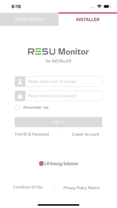 LG RESU Monitor應用截圖