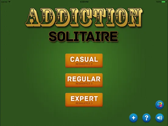 New Addiction Solitaire iPad  স্ক্রিনশট