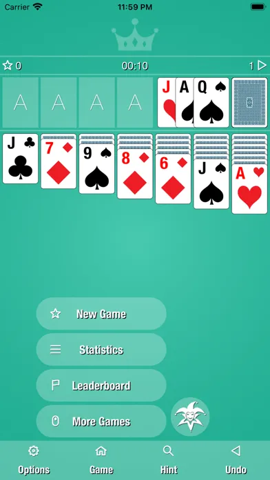 Zrzuty ekranu Simple Classic Solitaire