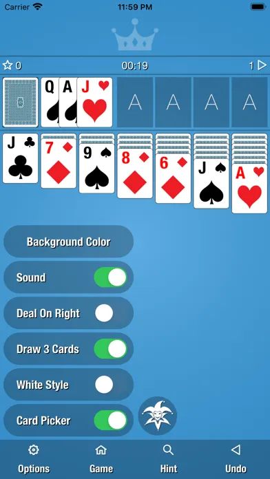 Zrzuty ekranu Simple Classic Solitaire