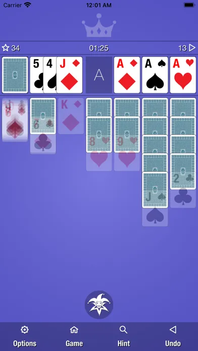 Zrzuty ekranu Simple Classic Solitaire