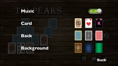 Zrzuty ekranu Solitaire Tri-Peaks Go