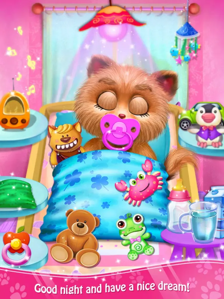 Capturas de tela do Baby Kitty's Day Care iPad 