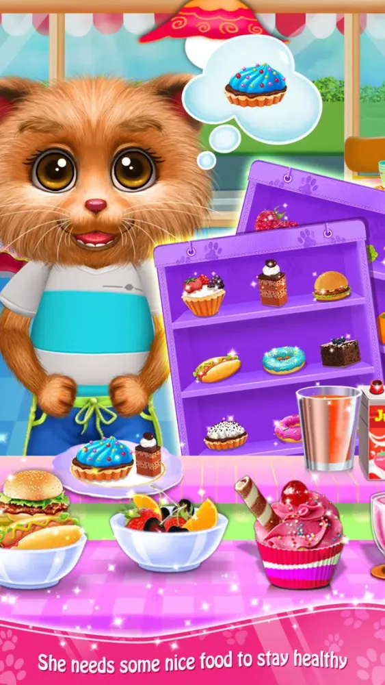 Capturas de tela do Baby Kitty's Day Care