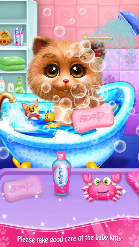 Capturas de tela do Baby Kitty's Day Care