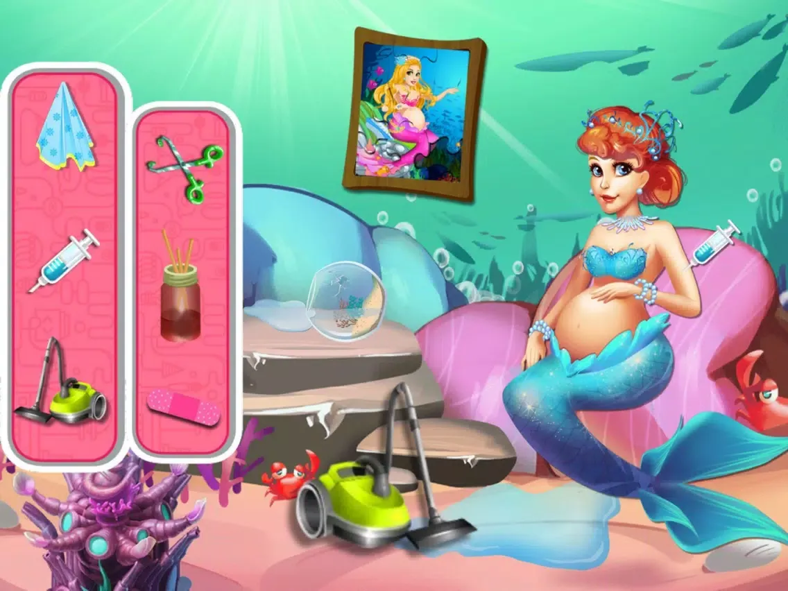 صور Ocean Garden Fantasy-Mermaid Legend iPad 