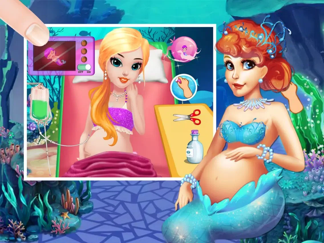 صور Ocean Garden Fantasy-Mermaid Legend iPad 