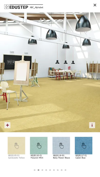 Capturas de tela do LG Hausys Mobile Catalogue