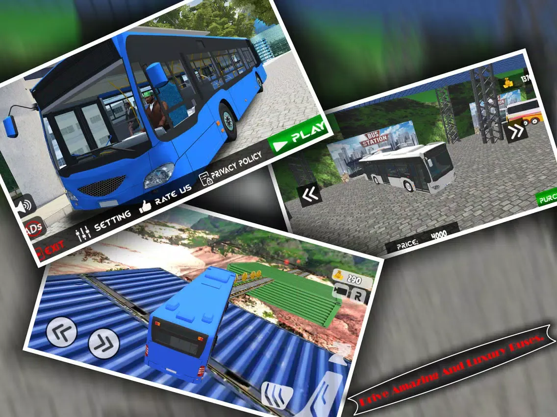 ภาพหน้าจอของ Furious Bus Stunts 2019 iPad 