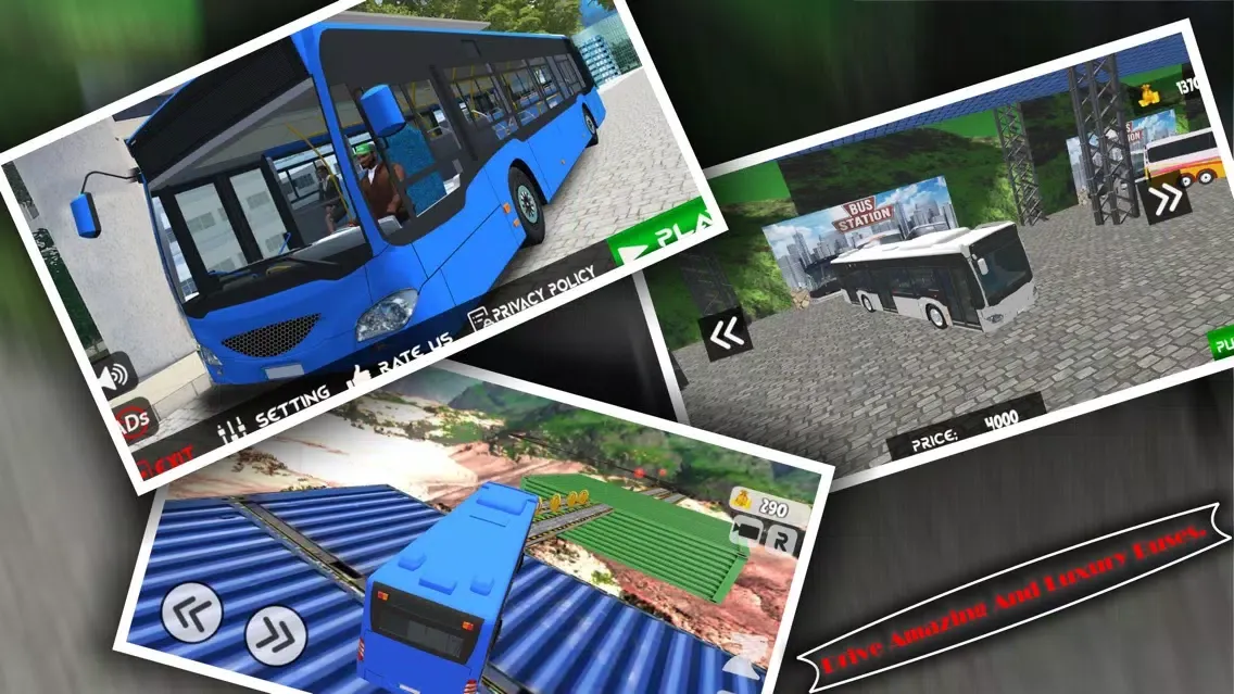 ภาพหน้าจอของ Furious Bus Stunts 2019