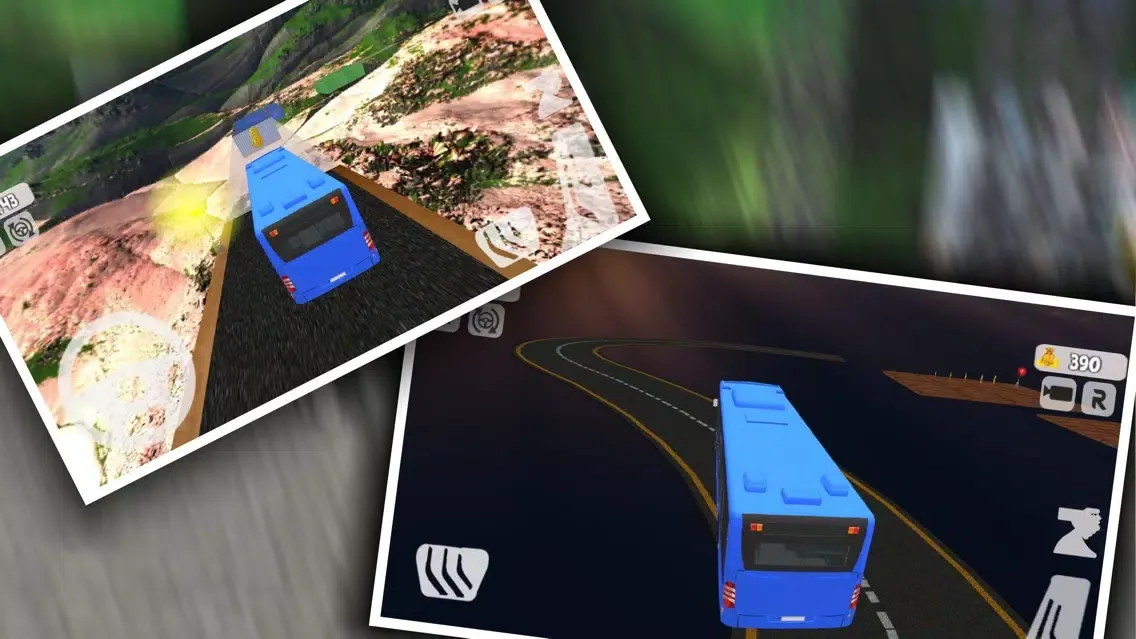 ภาพหน้าจอของ Furious Bus Stunts 2019