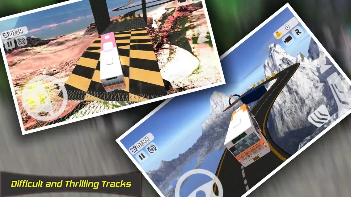 ภาพหน้าจอของ Furious Bus Stunts 2019