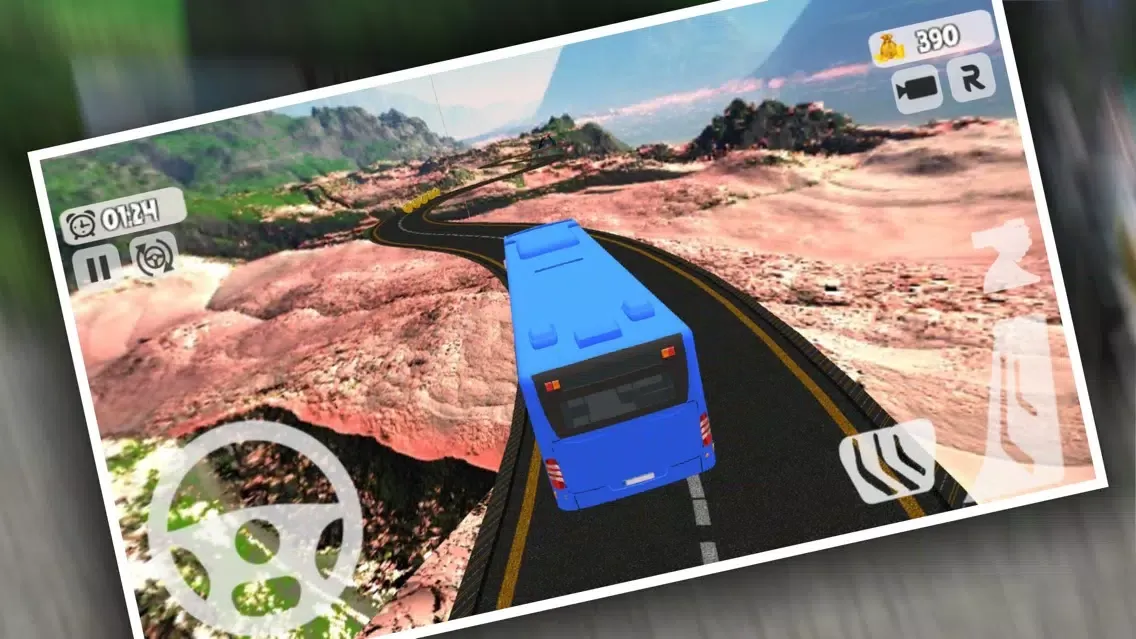 ภาพหน้าจอของ Furious Bus Stunts 2019