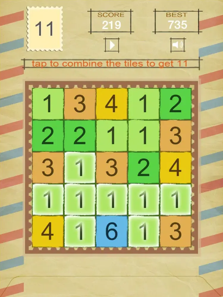 Скриншоты Mega 11 - Can You Get Number Over 11? iPad 