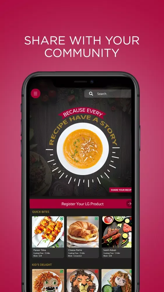 LG Healthy Delight Screenshots