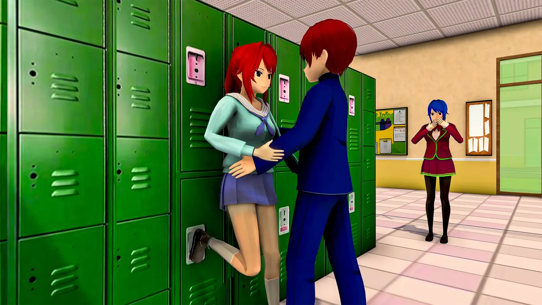 Tangkapan layar Anime High School Girl Life 24