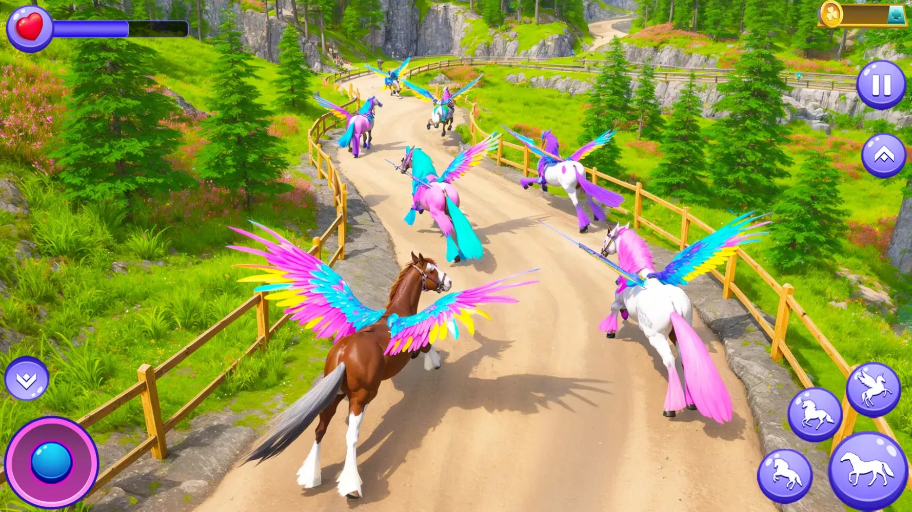 Wild Unicorn Horse Family Sim应用截图