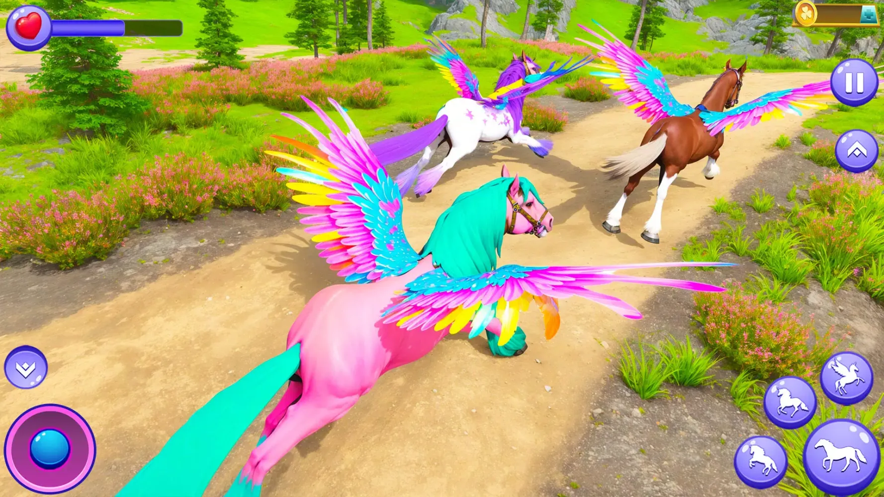 Wild Unicorn Horse Family Sim应用截图