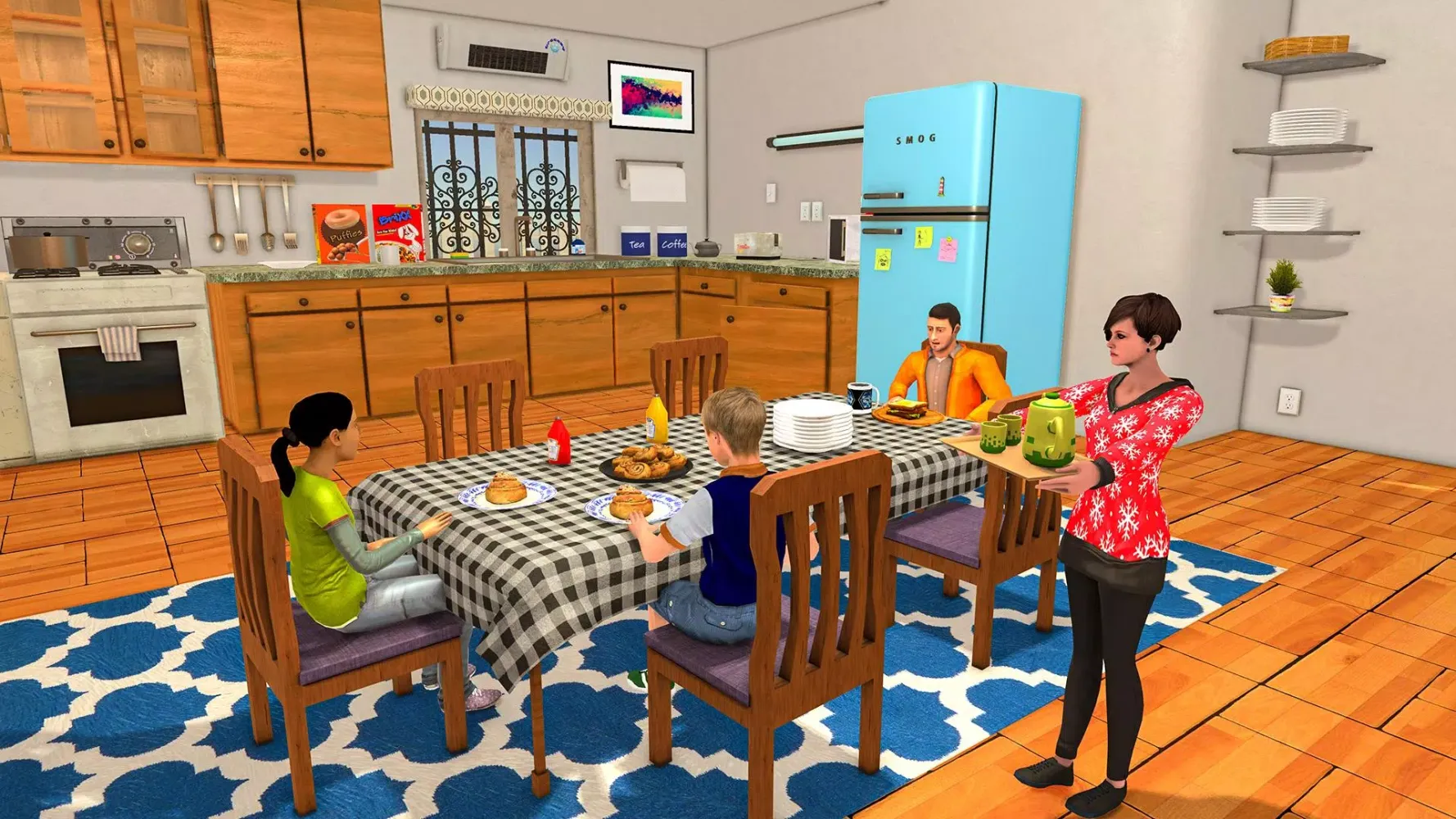 Virtual Family Mom Babysitting Ekran Görüntüleri
