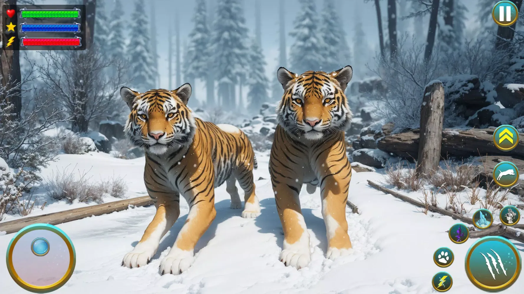 Wild Tiger Animal Survival Sim应用截图